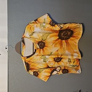 Sunflower Plus Size Women's Halter Top